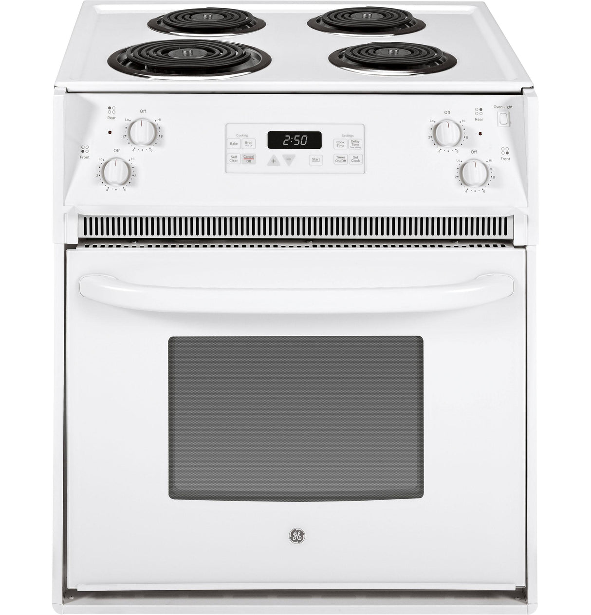 GE® 27" Drop-In Electric Range