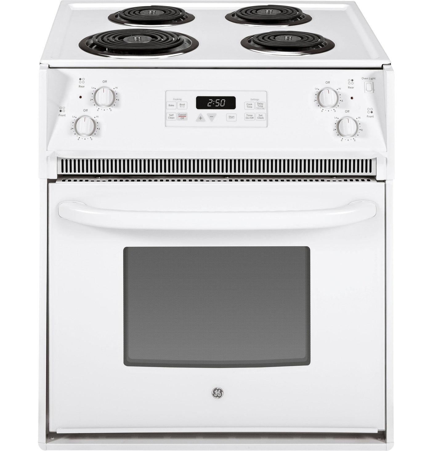 GE® 27" Drop-In Electric Range