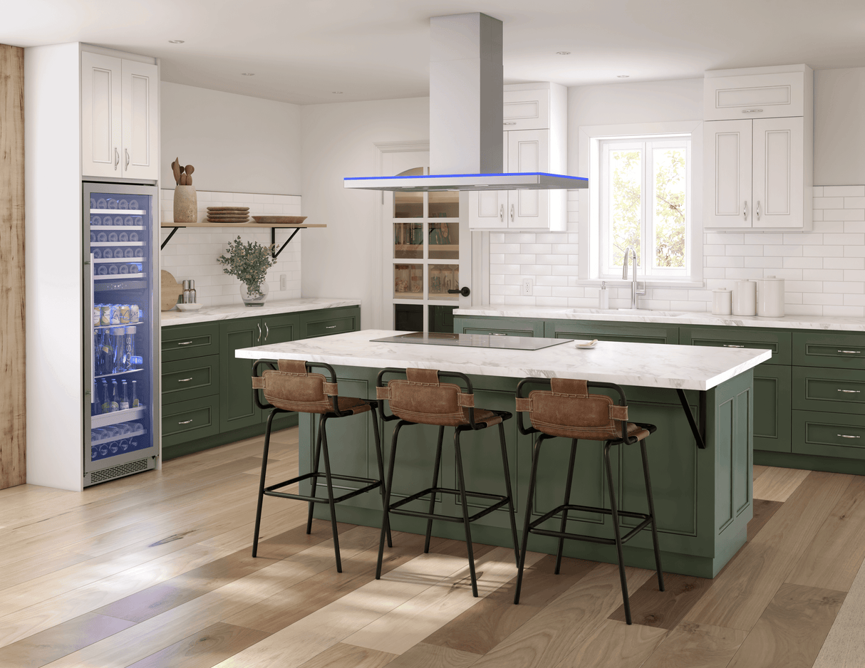 Luce Island, 42in, SS, LED, 600 CFM w/ACT