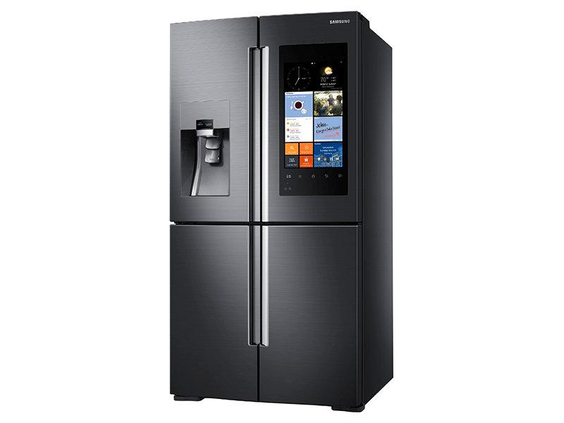 22 cu. ft. Counter Depth 4-Door Flex Refrigerator with Family Hub