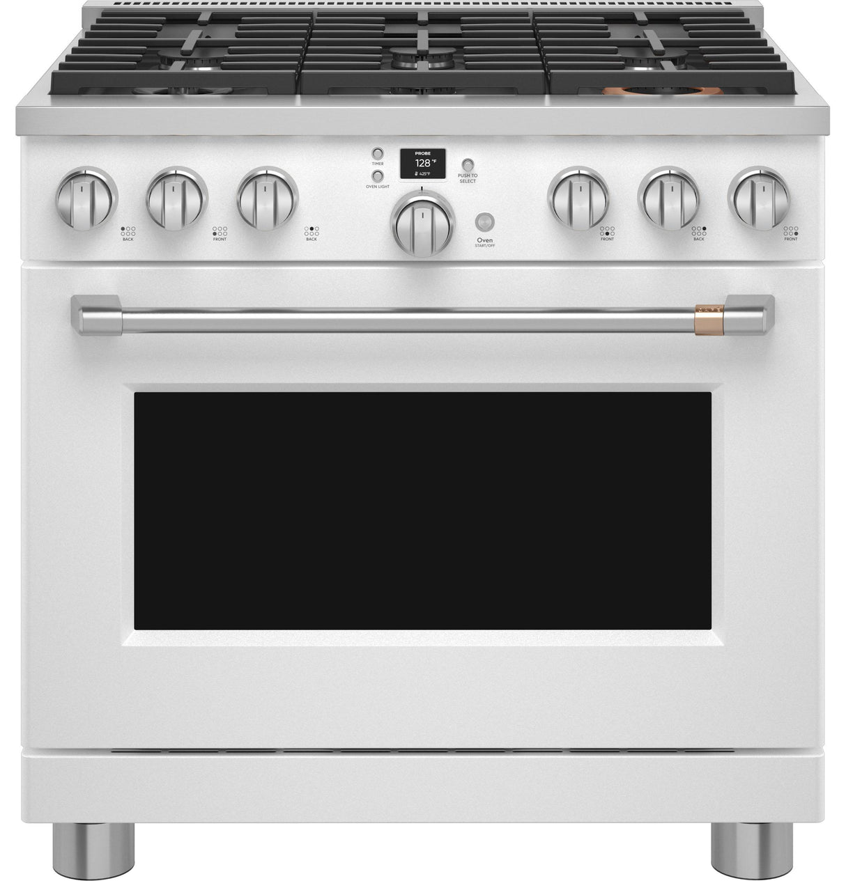 Café™ 36" Smart Dual-Fuel Commercial-Style Range with 6 Burners (Natural Gas)