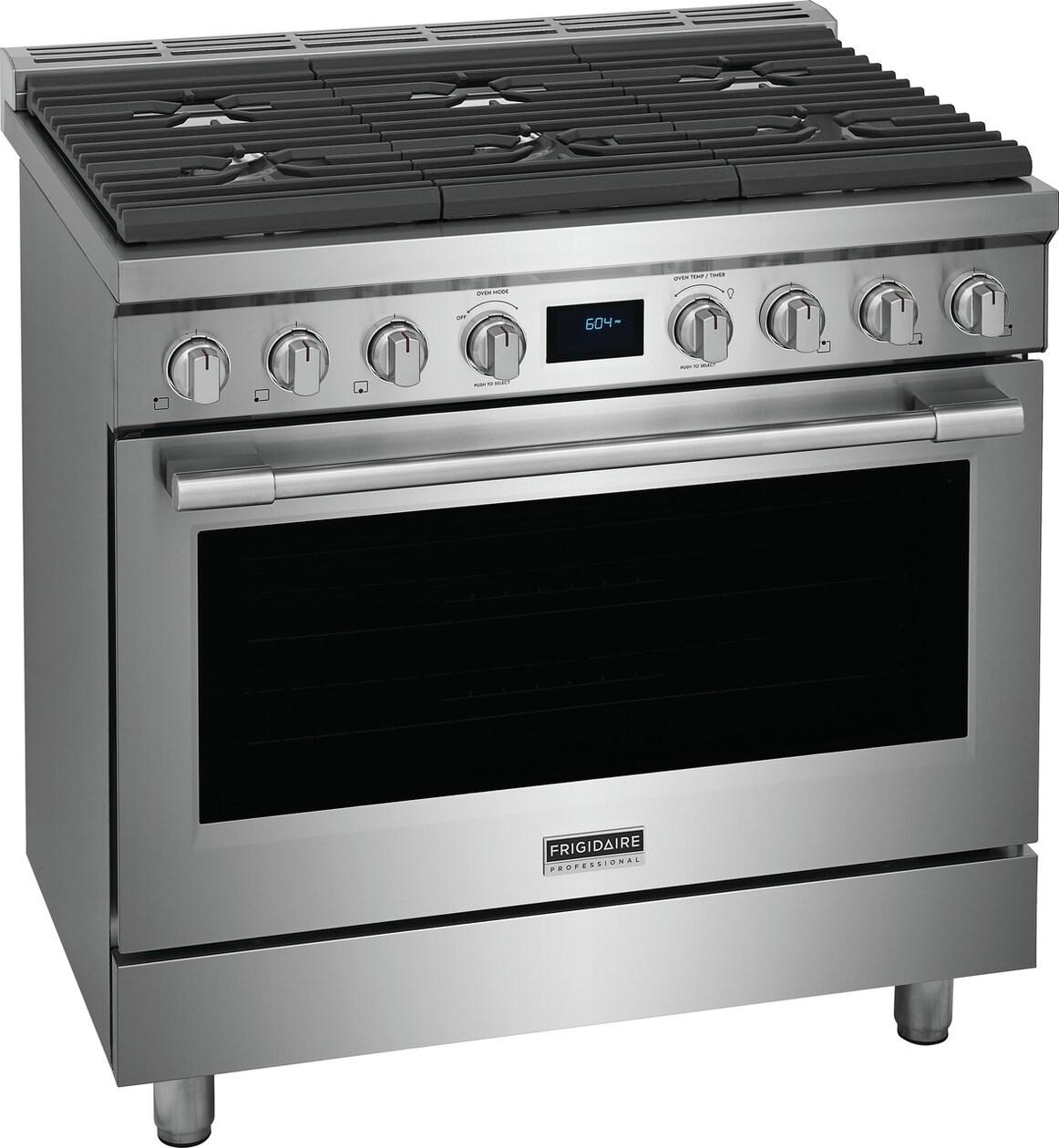Frigidaire Professional 36" Dual-Fuel Freestanding Range