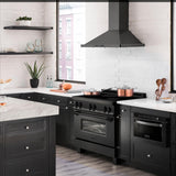 ZLINE 36" 4.6 cu. ft. Induction Range with a 5 Element Stove and Electric Oven in Black Stainless Steel (RAIND-BS-36)