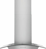 30" Glass Canopy Hood