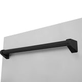 ZLINE Autograph Edition 18 Compact 3rd Rack Top Control Dishwasher in Stainless Steel with Accent Handle, 51dBa (DWVZ-304-18) [Color: Matte Black]