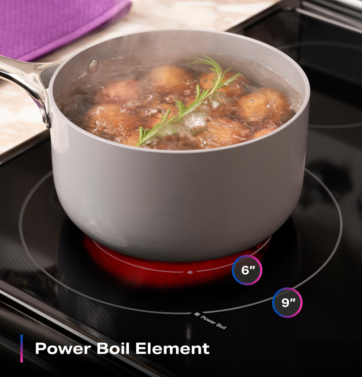 GE Profile™ ENERGY STAR® 30" Smart Free-Standing Electric Convection Range with No Preheat Air Fry and EasyWash™ Oven Tray
