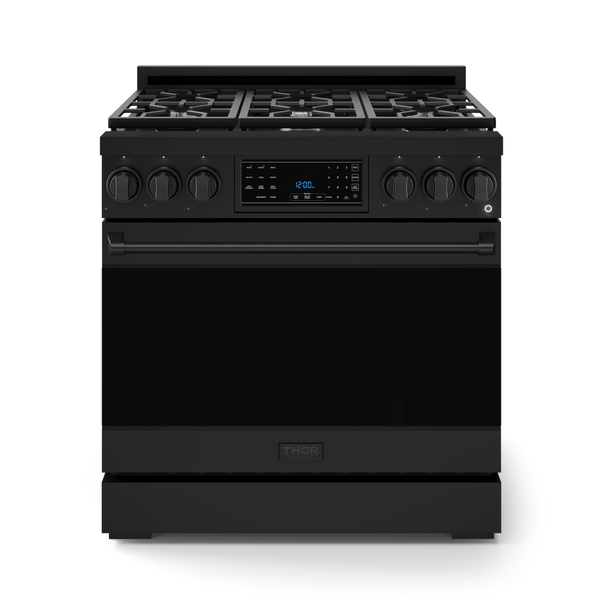 36 Inch Professional Lp Range With Tilt Panel Touch Control In Black  Gordon Ramsay Series