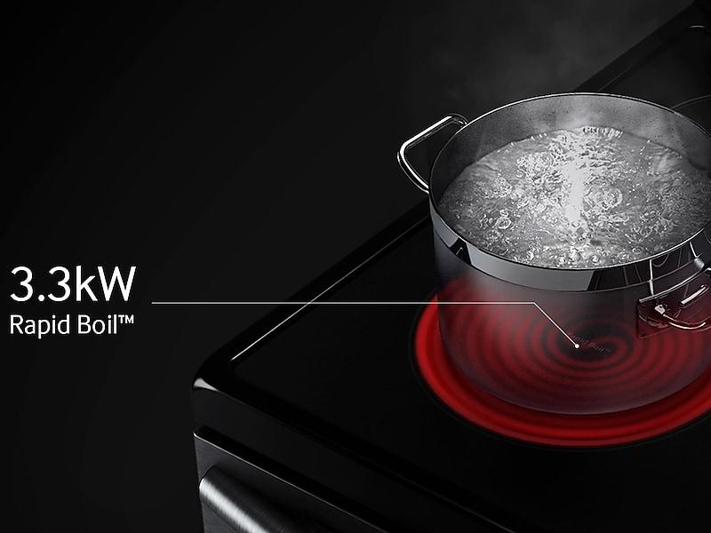 5.9 cu. ft. Electric Range with True Convection