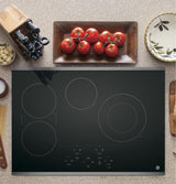 GE® 30" Built-In Touch Control Electric Cooktop