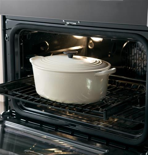 GE Profile™ Series 30" Free-Standing Gas Double Oven with Convection Range