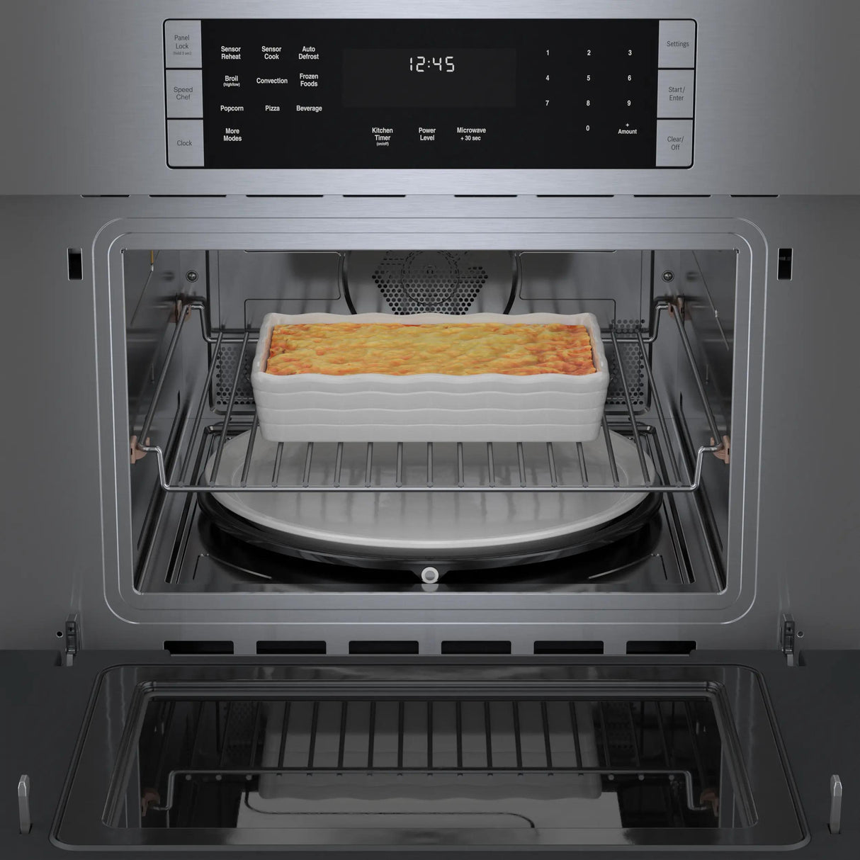800 Series, 30", Speed Oven, SS, 240v