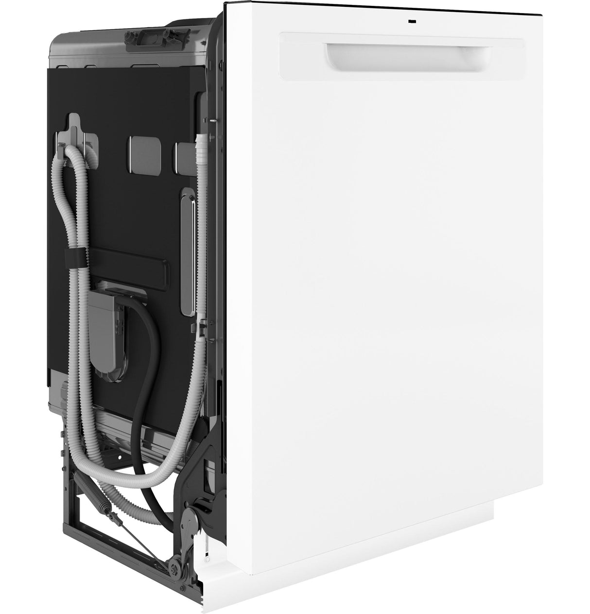 GE® ENERGY STAR® Top Control with Stainless Steel Interior Dishwasher with Sanitize Cycle