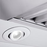 ZLINE Professional Convertible Vent Wall Mount Range Hood in Stainless Steel with Crown Molding (587CRN)