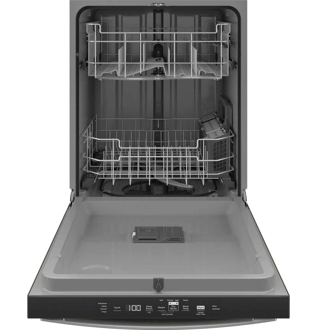 GE® ENERGY STAR® Top Control with Plastic Interior Dishwasher with Sanitize Cycle & Dry Boost