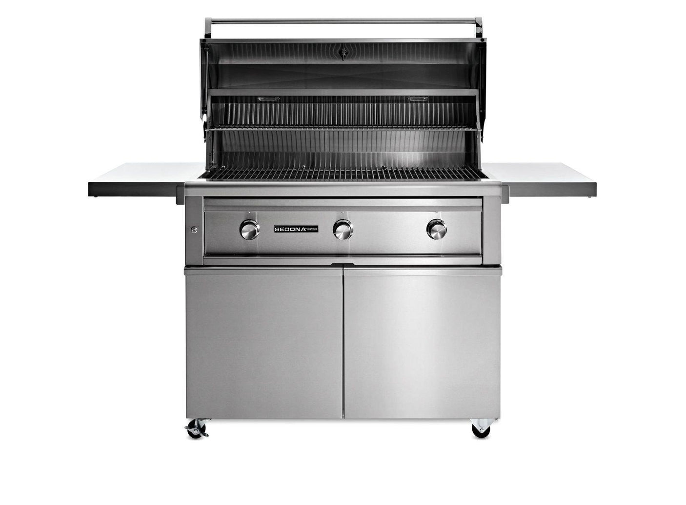 42" SEDONA FREESTANDING GRILL AND CART WITH 1 PROSEAR INFRARED BURNER AND 2 STAINLESS STEEL BURNERS (L701PSF)