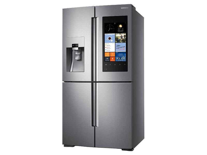 22 cu. ft. Counter Depth 4-Door Flex Refrigerator with Family Hub
