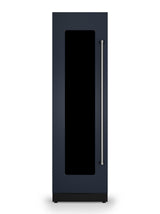 24"W. Integrated Wine Cellar Door Panel - Slate Blue Left Hinge