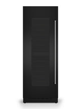 30"W. Integrated Wine Cellar Door Panel - Onyx Left Hinge