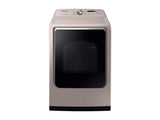 7.4 cu. ft. Electric Dryer with Steam Sanitize+ in Champagne