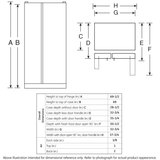 GE® ENERGY STAR® 23.2 Cu. Ft. Side-By-Side Refrigerator
