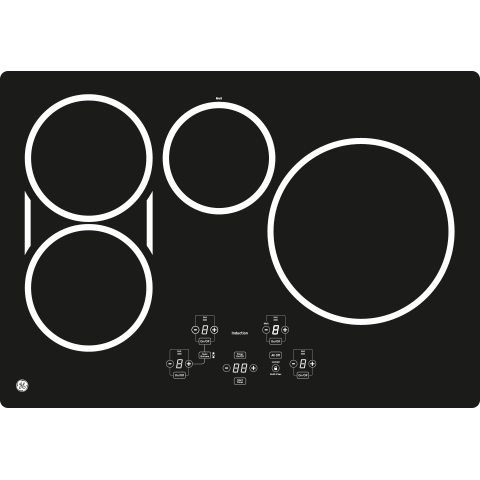 GE Profile™ 30" Built-In Touch Control Induction Cooktop