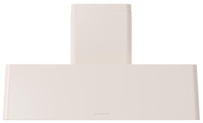 Nostalgie 48 Inch Antique White Wall Mount Convertible Range Hood