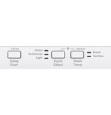 GE® ENERGY STAR® ADA Compliant Stainless Steel Interior Dishwasher with Sanitize Cycle