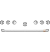 Café™ 36" Brushed Stainless Handle & Knob Set for Pro Range and Rangetop