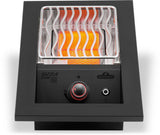 Built-in 700 Series Single Infrared Burner with Matte Black Cover , Propane, Matte/Matt Black