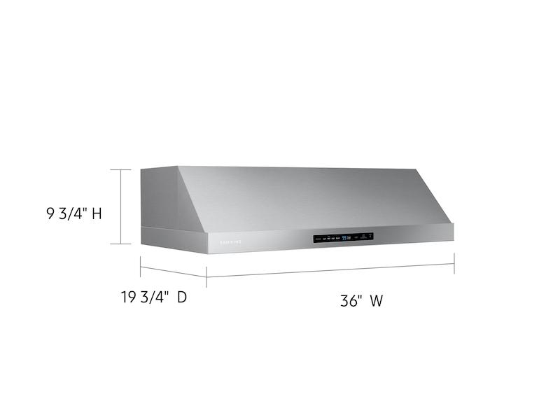 36" Under Cabinet Hood in Stainless Steel