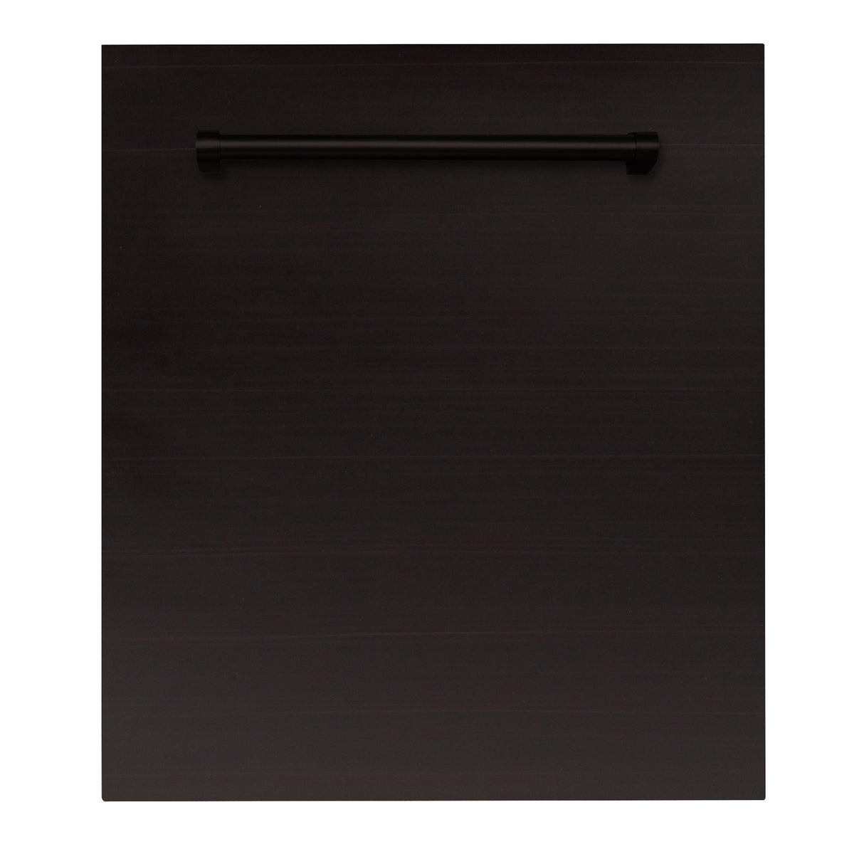 ZLINE 24 in. Dishwasher Panel with Traditional Handle (DP-H-24) [Color: Black Stainless Steel]
