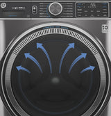 GE® 5.0 cu. ft. Capacity Smart Front Load ENERGY STAR® Steam Washer with SmartDispense™ UltraFresh Vent System with OdorBlock™ and Steam