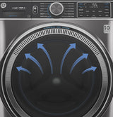 GE® 5.0 cu. ft. Capacity Smart Front Load ENERGY STAR® Steam Washer with SmartDispense™ UltraFresh Vent System with OdorBlock™ and Steam