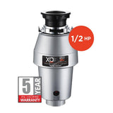 1/2 HP Twist Lock Mount, Continuous Feed Disposal