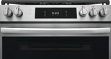 30" Front Control Gas Range with Stone-Baked Pizza
