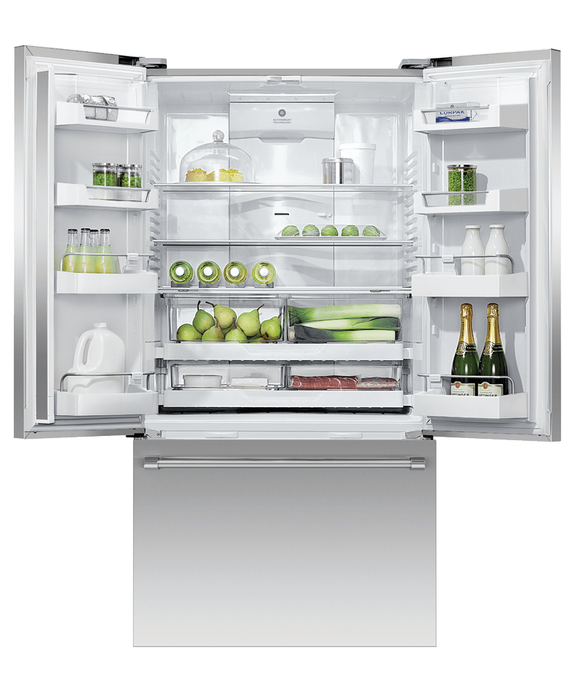 Freestanding French Door Refrigerator Freezer, 36", 20.1 cu ft, Ice & Water