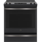GE® 30" Slide-In Electric Convection Range