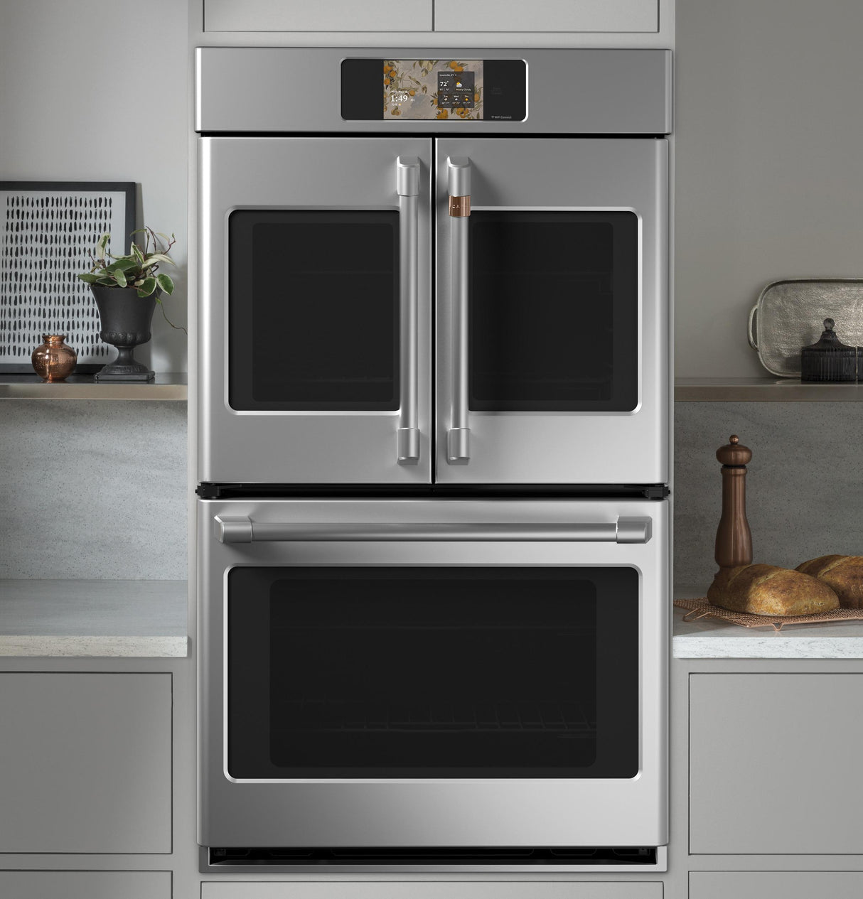 CAF(EBACK)™ Professional Series 30" Smart Built-In Convection French-Door Double Wall Oven