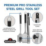 Premium Grill 3-Piece Tool Set PRO Series