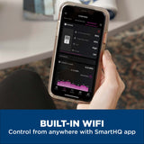 GE® 50 Pint Portable Dehumidifier with Smart Dry for Wet Spaces