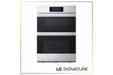 LG SIGNATURE 1.7/4.7 cu. ft. Combination Double Wall Oven with Air Fry