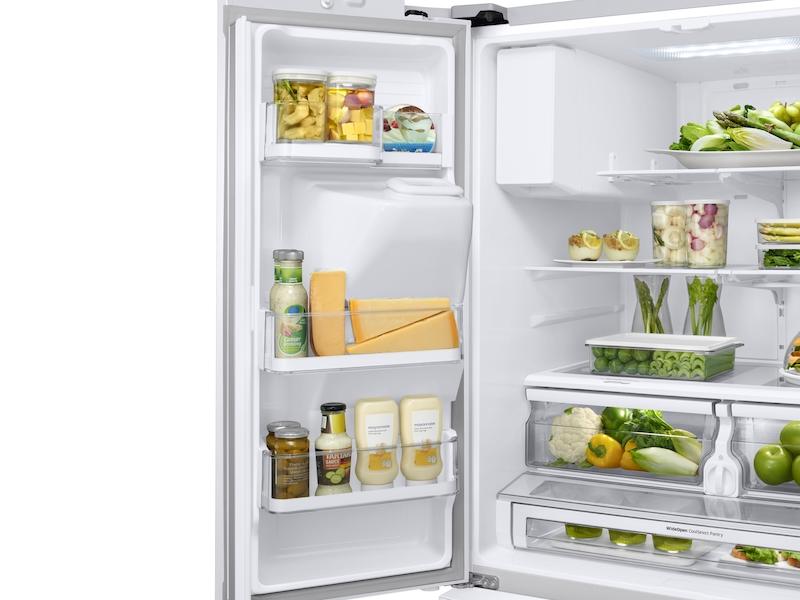 28 cu. ft. 3-Door French Door, Full Depth Refrigerator with CoolSelect Pantry™ in White