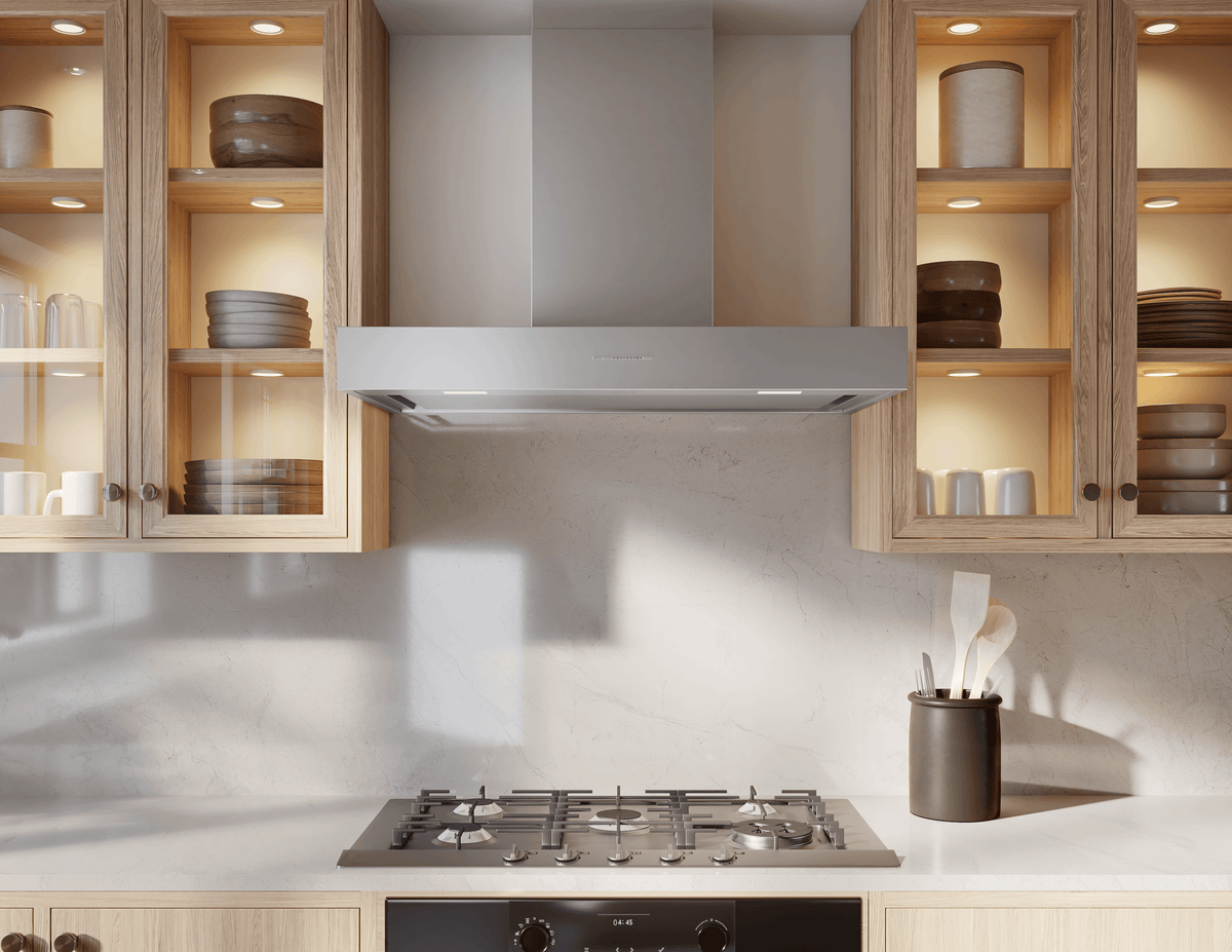 Como Wall, 36in, Stainless Steel