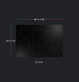 GE Profile™ ENERGY STAR® 30" Built-In Touch Control Induction Cooktop