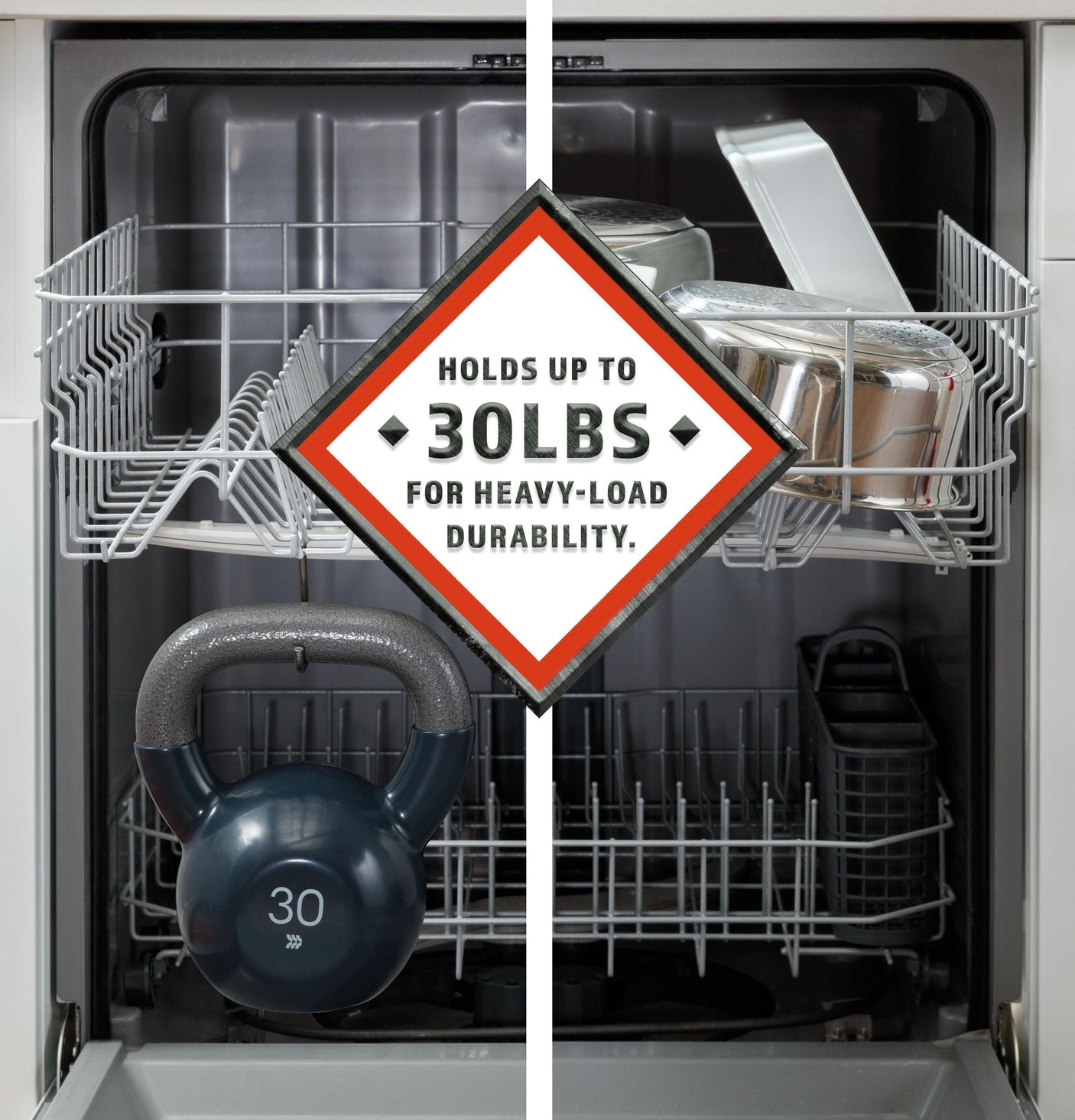 Hotpoint® One Button Dishwasher with Plastic Interior