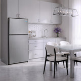Avanti MaxxSpace Insulation™ Technology Garage-Ready Frost-Free Ice Maker-Ready Refrigerator, 24 cu. ft., ENERGY STAR, Stainless Steel Look (AVFF24DLJM0SS)