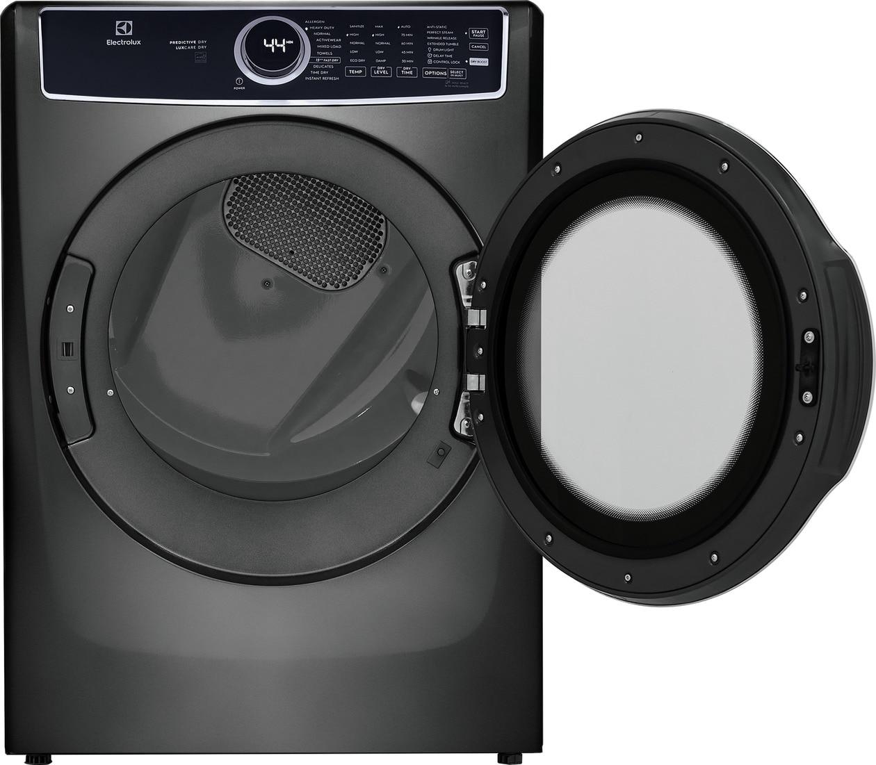 Front Load Perfect Steam™ Electric Dryer with Predictive Dry™ and Instant Refresh - 8.0 Cu. Ft.