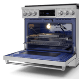 36 Inch Professional Lp Range With Tilt Panel Touch Control In Stainless Steel  Gordon Ramsay Series