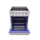 36 Inch Professional Dual Fuel Range In Stainless Steel