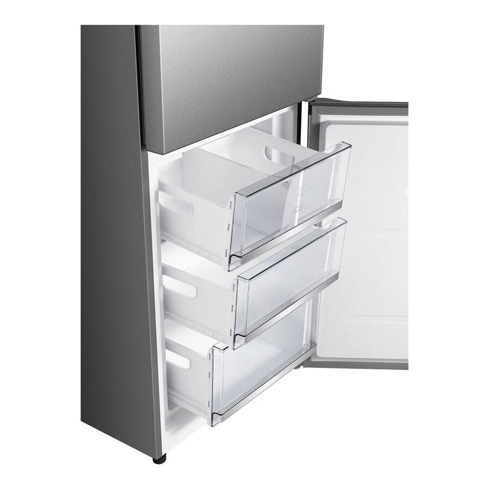 Verona VEFBF2411RISL 24 inch Bottom Freezer Refrigerator with 11.4 cu. ft. Total Capacity, Automatic Ice Maker, Sabbath Mode, Energy Star in Stainless Steel Look